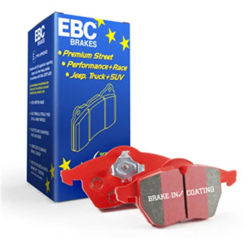 EBC 12-15 Porsche 911 (991) (Cast Iron Rotor only) 3.8 Carrera S Redstuff Front Brake Pads dp32144c