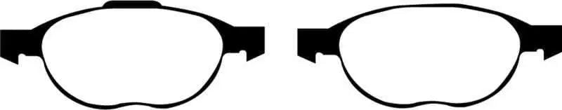 EBC 12+ Ford C-Max 2.0 Hybrid Greenstuff Front Brake Pads dp21524