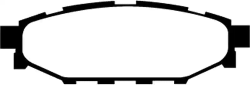 EBC 12+ Subaru BRZ 2.0 (solid rear rotors) Greenstuff Rear Brake Pads dp21584