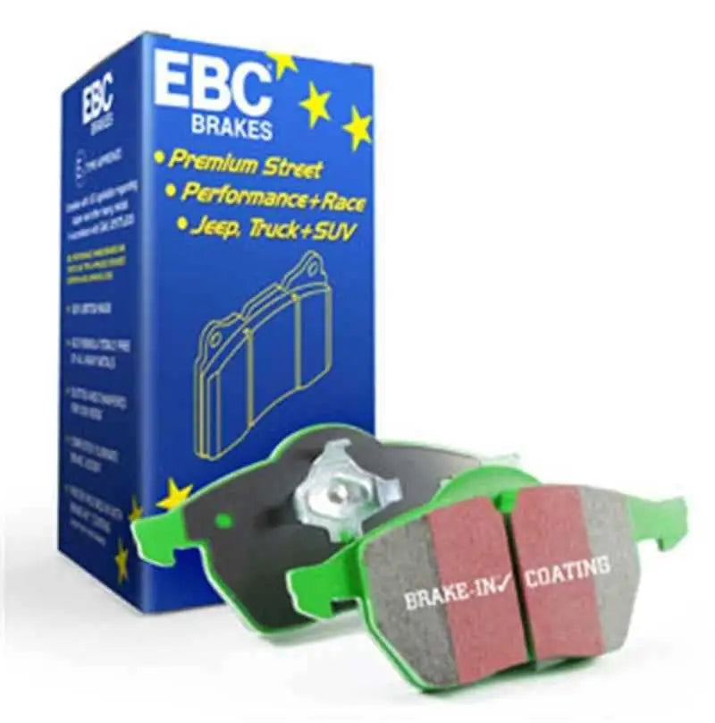 EBC 13+ Ford Fiesta 1.6 Turbo ST Greenstuff Front Brake Pads dp22149