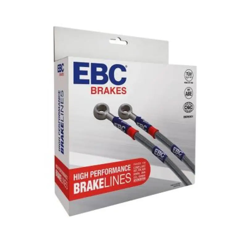 EBC 14-16 Chevrolet Corvette Stingray (C7) 6.2L Stainless Steel Brake Line Kit ebcbla7088-4l