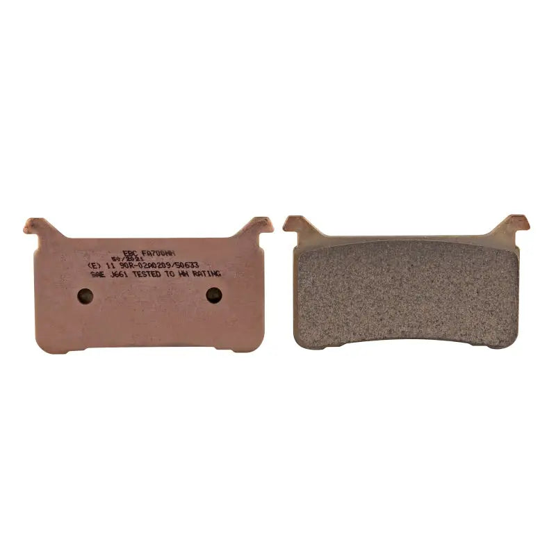 EBC 18-21 Honda CBR 600 RR Model Front Left/Right Sintered HH/R Brake Pads ebcfa700hh