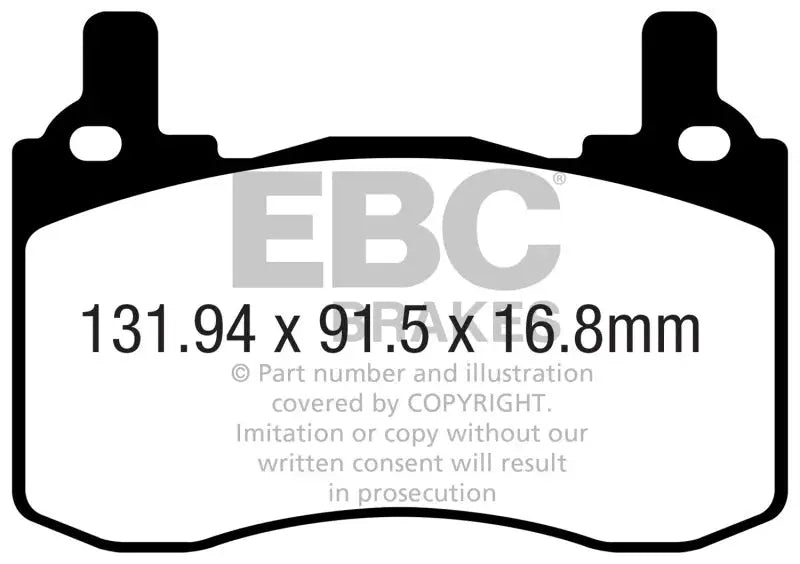 EBC 2019+ Genesis G70 2.0T Bluestuff Rear Brake Pads ebcdp52357ndx