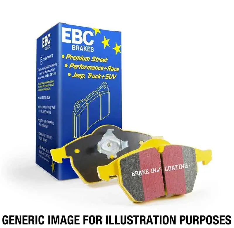 EBC 2019+ Genesis G70 2.0T (Brembo) Yellowstuff Rear Brake Pads dp42357r