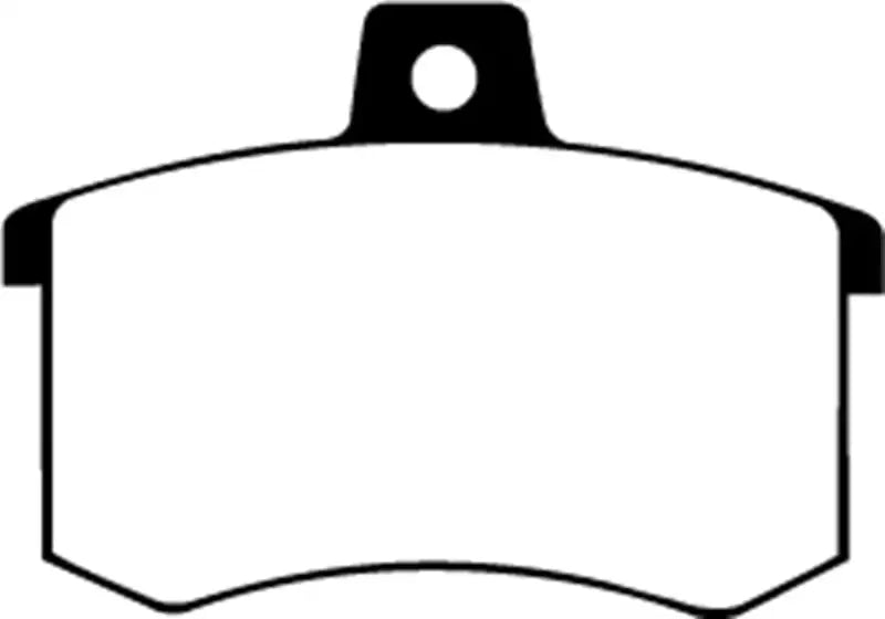 EBC 91-95 Alfa Romeo 164 2.0 Turbo Redstuff Rear Brake Pads ebcdp3370c