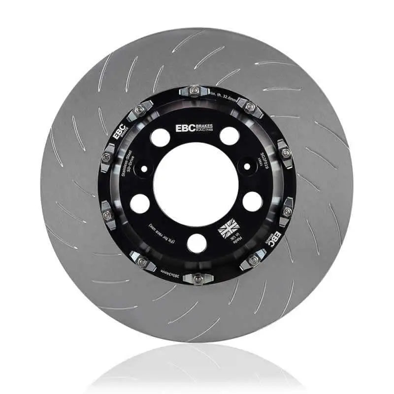 EBC Racing 2012+ Audi S3 2.0T 2 Piece Floating Conversion SG Racing Front Rotors sg2fc1877