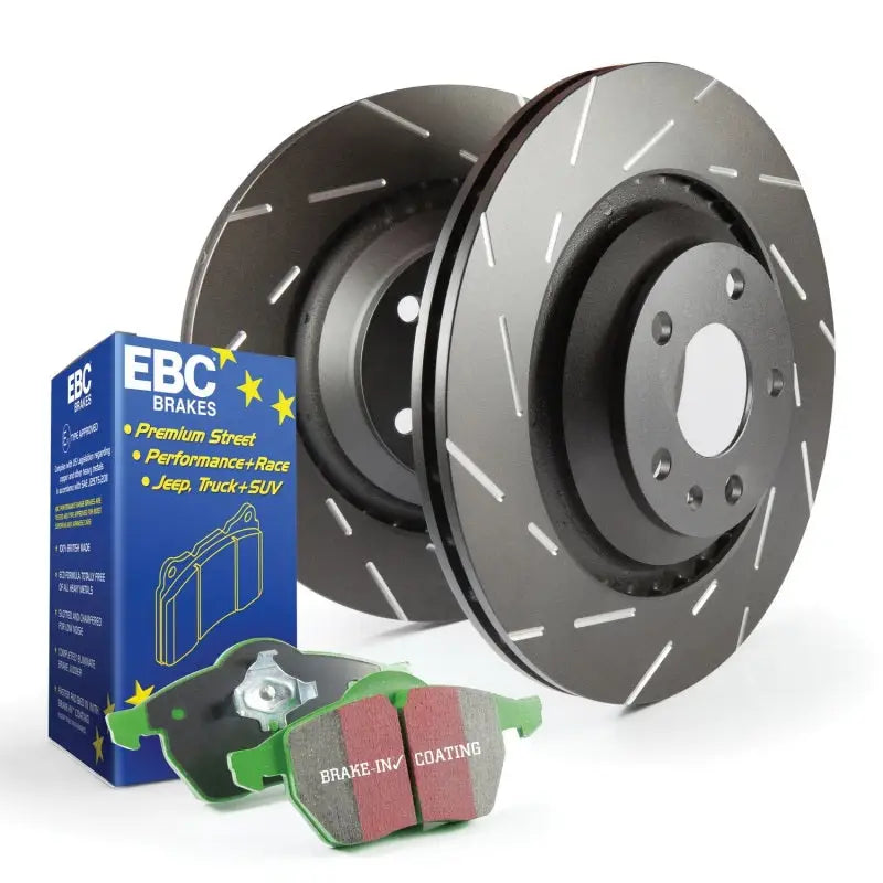 EBC S2 Kits Greenstuff Pads & USR Rotors ebcs2kf1814