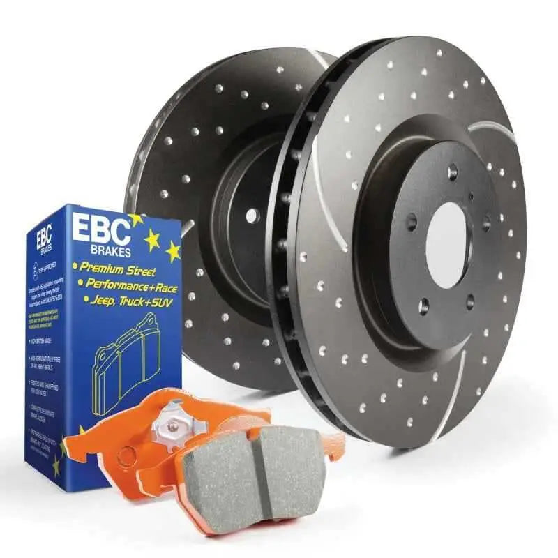 EBC S8 Kits Orangestuff Pads & GD Rotors s8kf1125