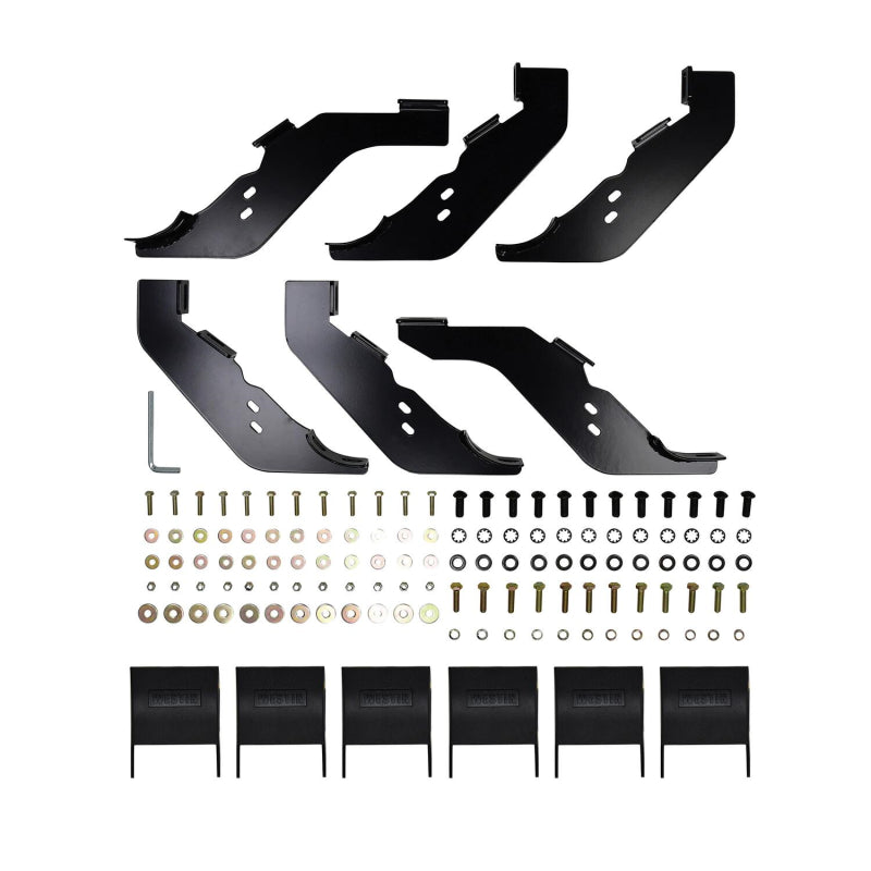 Westin PRO TRAXX 5 Oval Step Nerf Bars Black For Super Crew Cab Model 21-54155