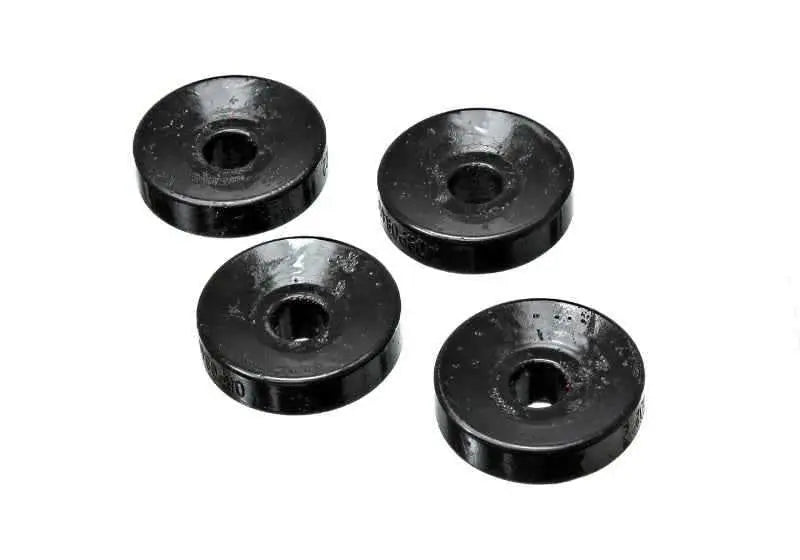 Energy Suspension 06-11 Honda Civic SI Black Rear Shock Upper Bushing Set 16-8112g