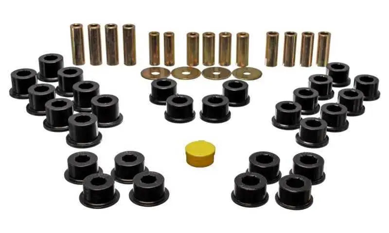 Energy Suspension 90-97 Mazda Miata Black Rear Control Arm Bushing Set 11-3106g