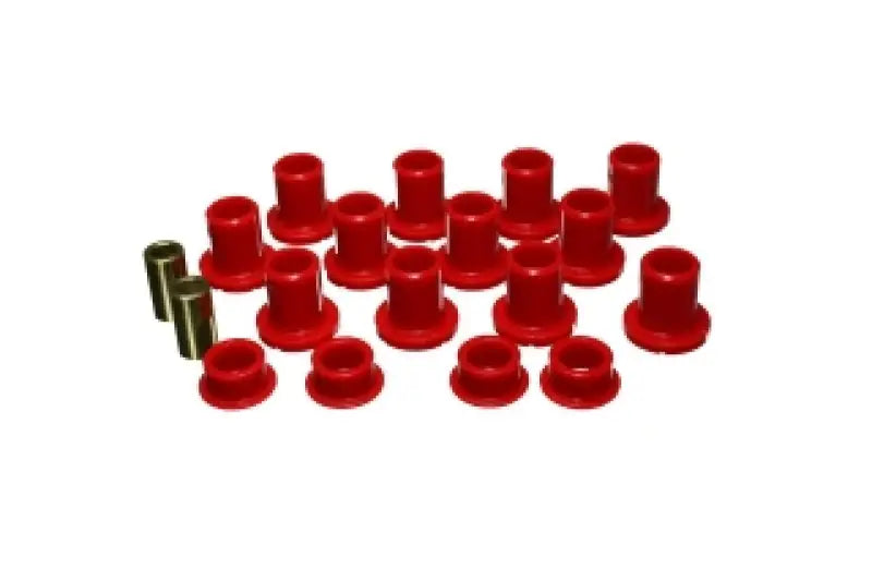 Energy Suspension RZR XP 1000 Front Control Arm Bushings - Red eng70-7009r