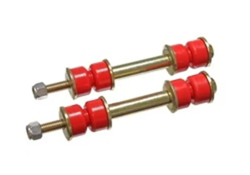 Energy Suspension Universal 2-3/8 Inch Red Front/Rear Sway Bar Fixed Length End Links w/ Hardware eng9-8125r