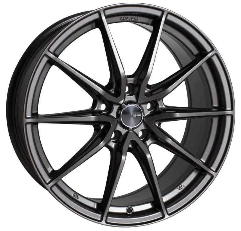 Enkei DRACO 16x7 5x114.3 45mm Offset 72.6mm Bore Anthracite Wheel 509-670-6545ap