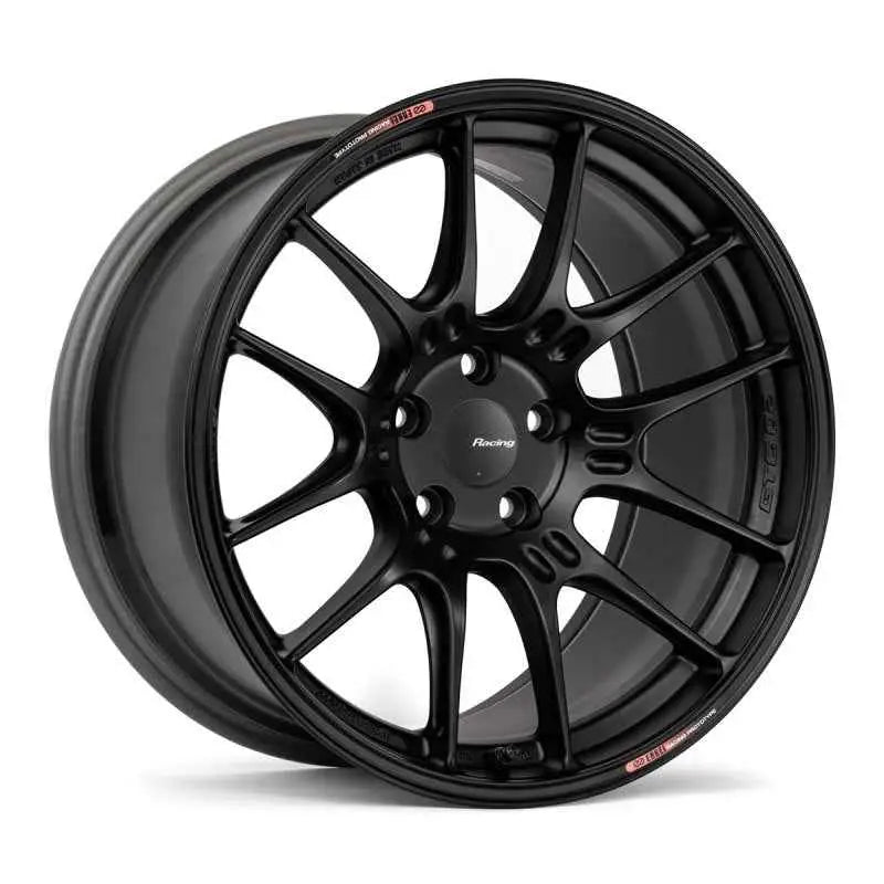 Enkei GTC02 19x9.5 5x112 40mm Offset 66.5mm Bore Matte Black Wheel 534-995-4440bk
