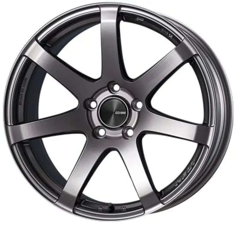 Enkei PF07 17x8 5x114.3 48mm Offset Dark Silver Wheel *Special Order/No Cancel* enk490-780-6548ds