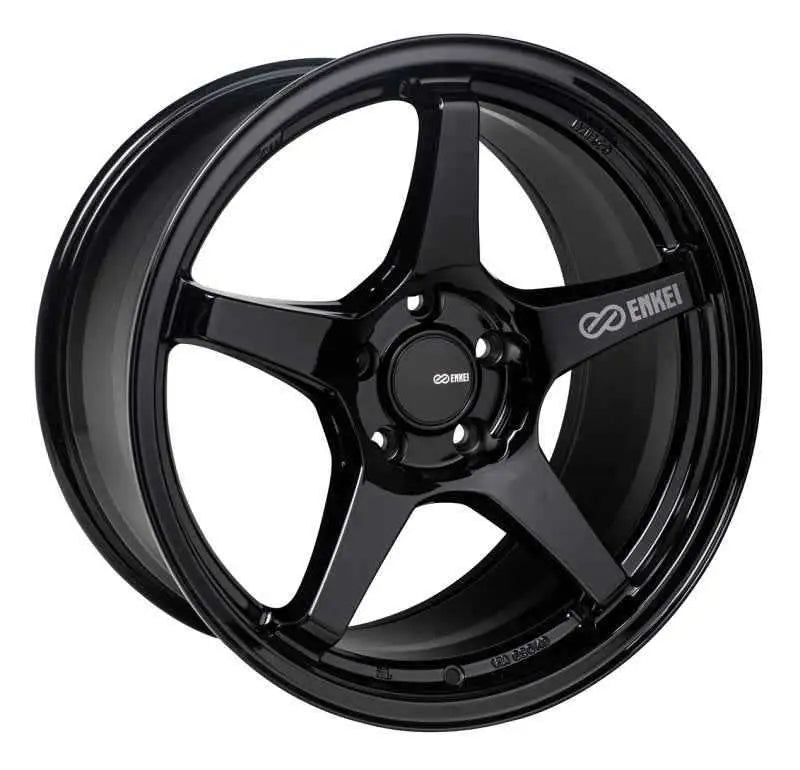 Enkei TS-5 18x9.5 5x120 45mm Offset 73mm Bore Black 521-895-1245bk