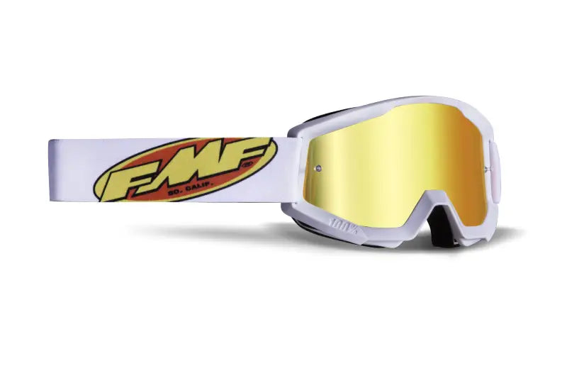 F-50051-00005 Fmf Vision Powercore Goggle Core White Mirror Red Lens wps-78-3607