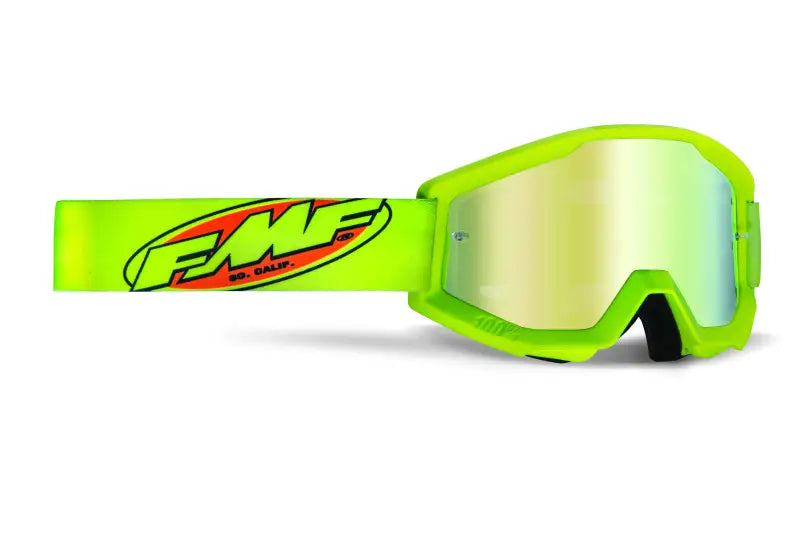 F-50051-00006 Fmf Vision Powercore Goggle Core Yellow Mirror Gold Lens wps-78-3537