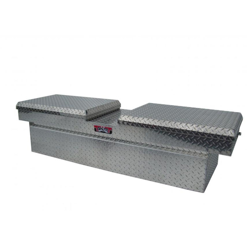 Brute Crossover Tool Box Gull Wing Lid Bright Aluminum Mid Size / Down Size Lb & Sb Wide & Shallow Model RB159GW