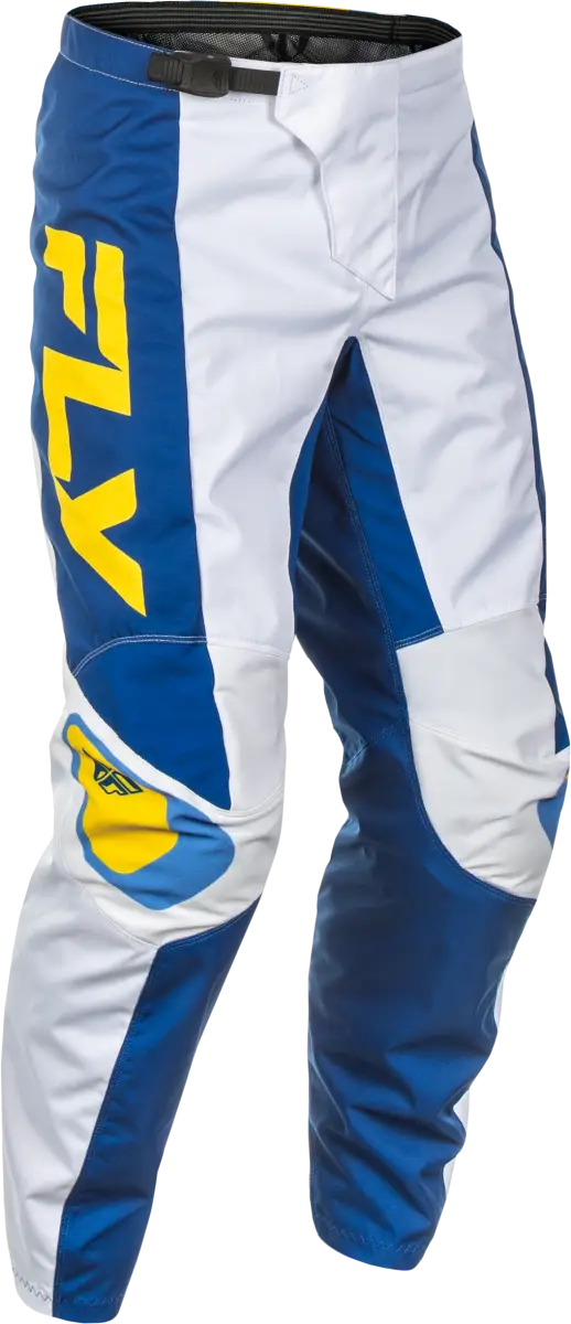 F16 Performance Pants - White/Dark Blue/Yellow - Size 30 c378-93330