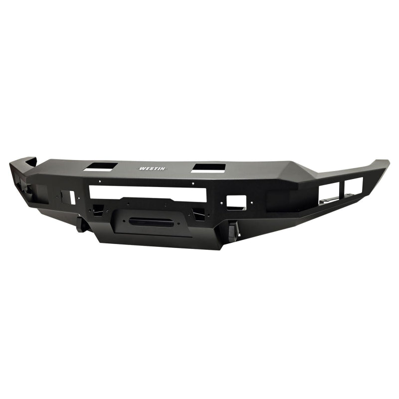 Westin Pro-Series Winch Mount Front Bumper Textured Black Steel Model 58-414215