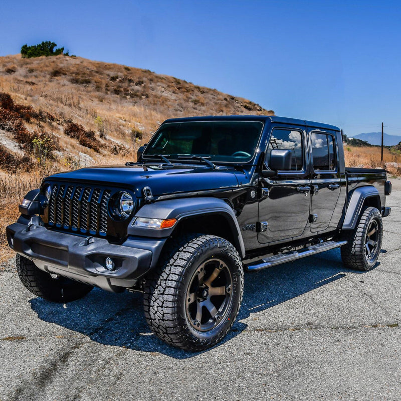 Westin PRO TRAXX 4 Oval Step Nerf Bars Black Steel Model 21-24165