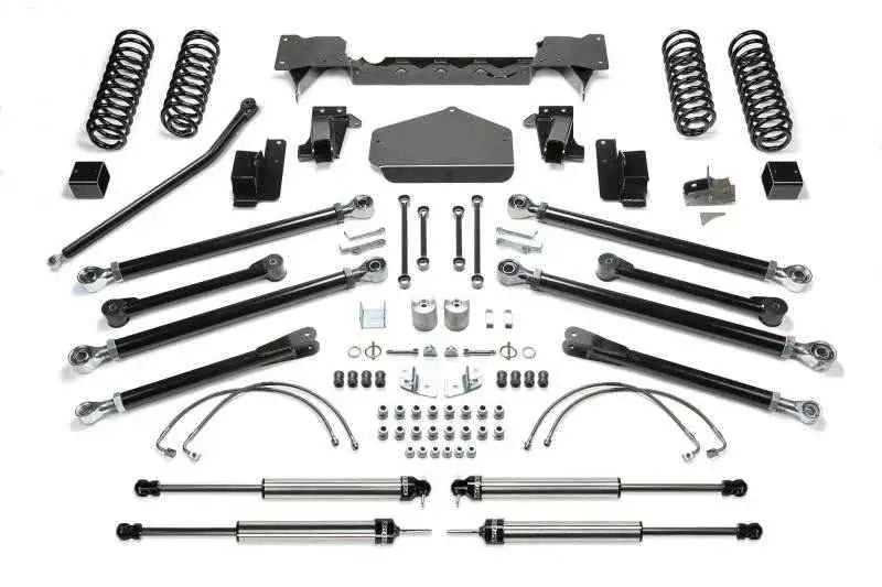 Fabtech 07-18 Jeep JK 4WD 2-Door 3in Crawler System w/DL Shocks K4057DL