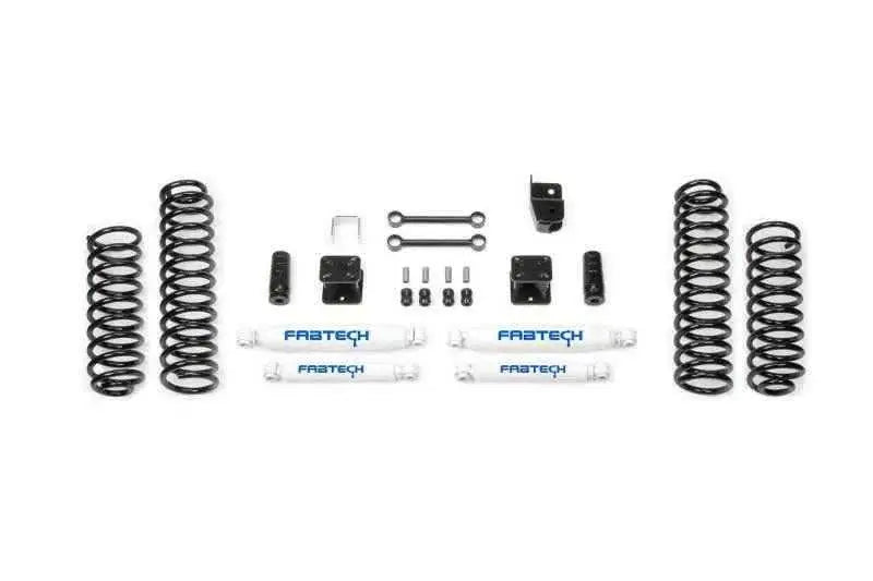 Fabtech 07-18 Jeep JK 4WD 2-Door 3in Sport System w/Perf. Shocks K4047