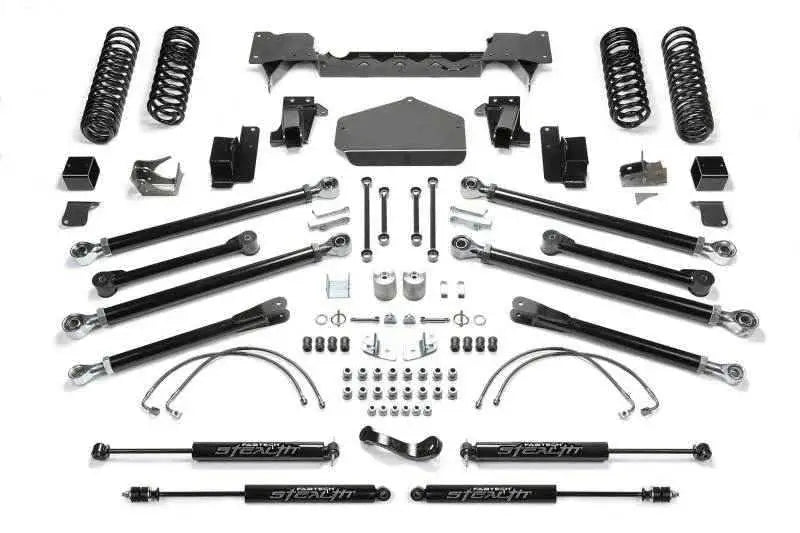 Fabtech 07-18 Jeep JK 4WD 2-Door 5in Crawler LT System w/Stealth Shocks K4072M