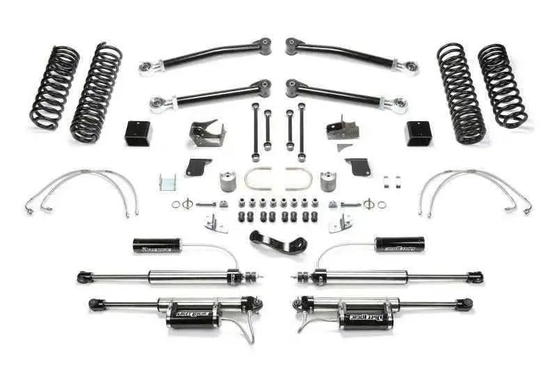 Fabtech 07-18 Jeep JK 4WD 2-Door 5in Trail LT System w/DL 2.25 Resi Shocks K4069DL