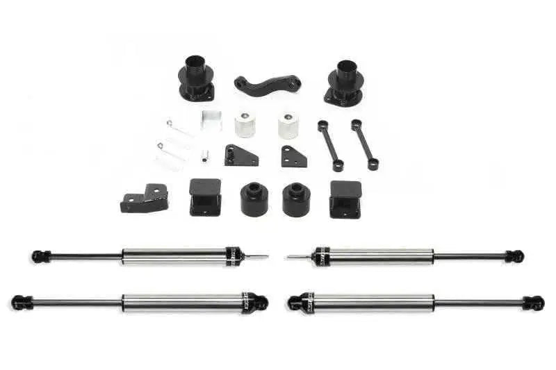Fabtech 07-18 Jeep JK 4WD 3in Basic System w/DL Shocks K4037DL