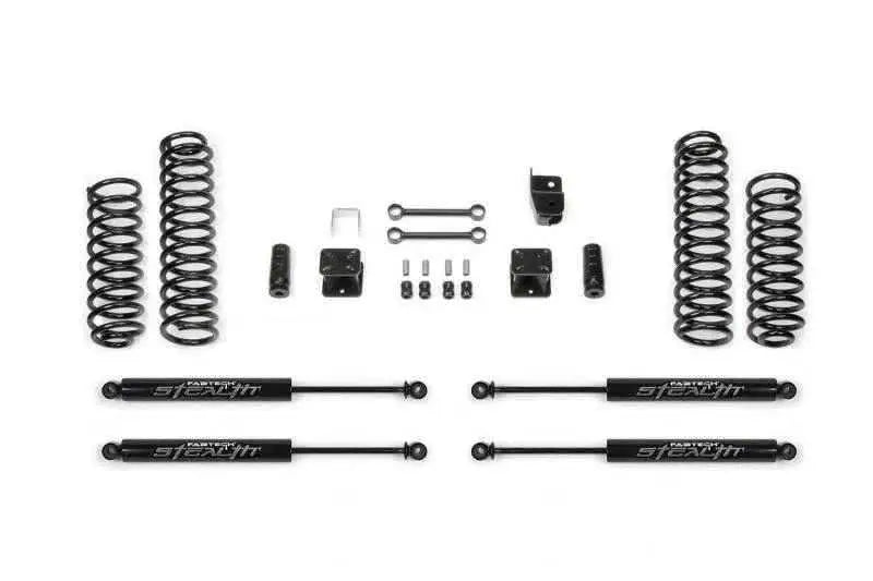 Fabtech 07-18 Jeep JK 4WD 4-Door 3in Sport System w/Stealth Shocks K4048M