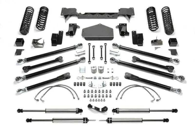 Fabtech 07-18 Jeep JK 4WD 4-Door 5in Crawler LT System w/DL Shocks K4074DL