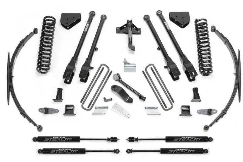 Fabtech 08-16 Ford F250/350 4WD 8in 4 Link System w/Stealth Shocks K2129M