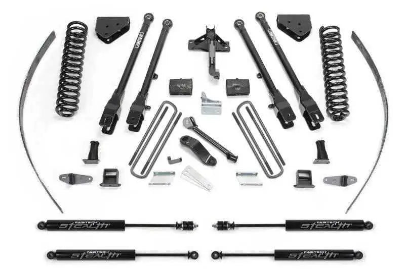 Fabtech 08-16 Ford F250 4WD w/Overload 8in 4 Link System w/Stealth Shocks K2126M