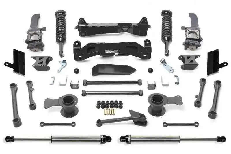 Fabtech 10-15 Toyota 4Runner 4WD 6in Perf. System w/DL 2.5 Coilovers & Rear DL Shocks K7060DL