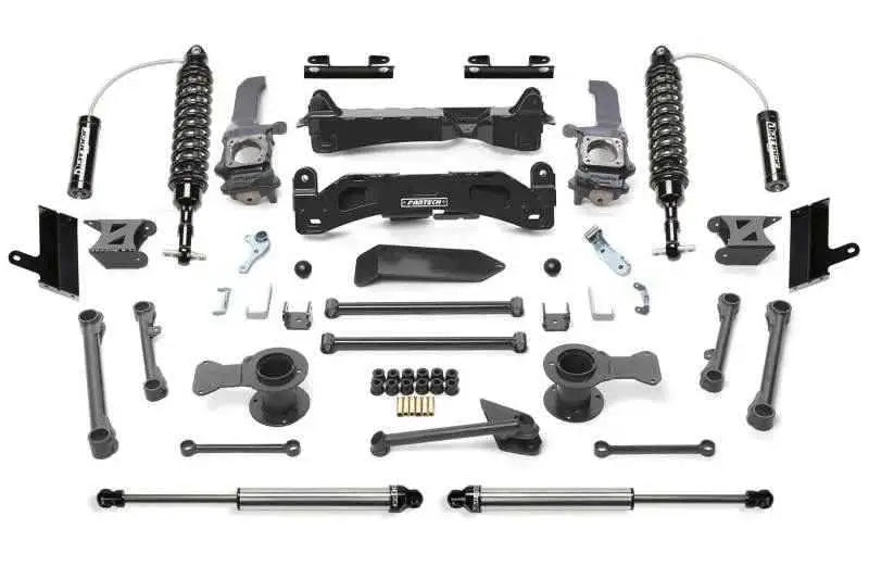 Fabtech 10-15 Toyota 4Runner 4WD 6in Perf. System w/DL 2.5 Resi Coilovers & Rear DL Shocks K7061DL