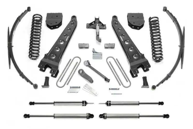 Fabtech 11-16 Ford F250 4WD 10in Radius Arm System w/DL Shocks K2147DL