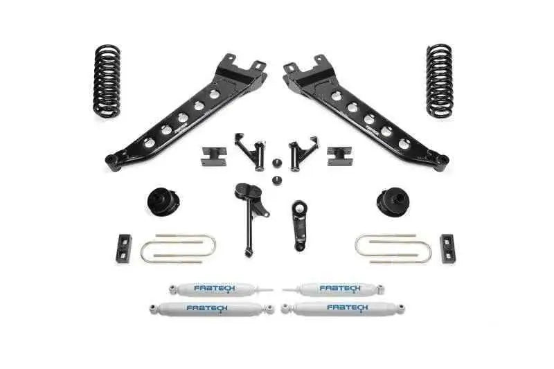 Fabtech 13-18 Ram 3500 4WD 5in Radius Arm System w/Perf. Shocks K3144