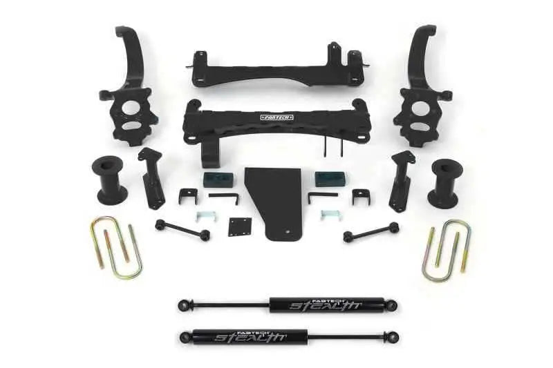 Fabtech 14-17 Nissan Titan 4WD 6in Basic System w/Stealth Shocks K6008M