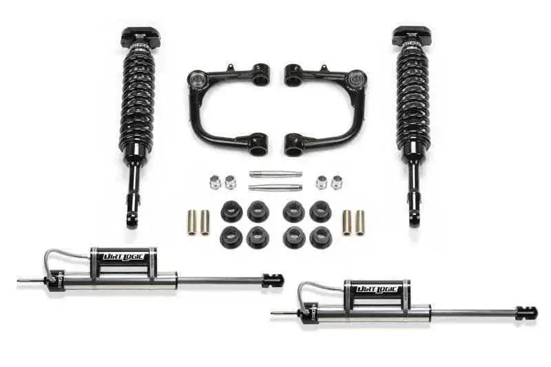 Fabtech 15-19 Toyota Tacoma 2WD/4WD 3in UCA System w/DL 2.5 Coilover & Rear DL Resi Shocks K7058DL