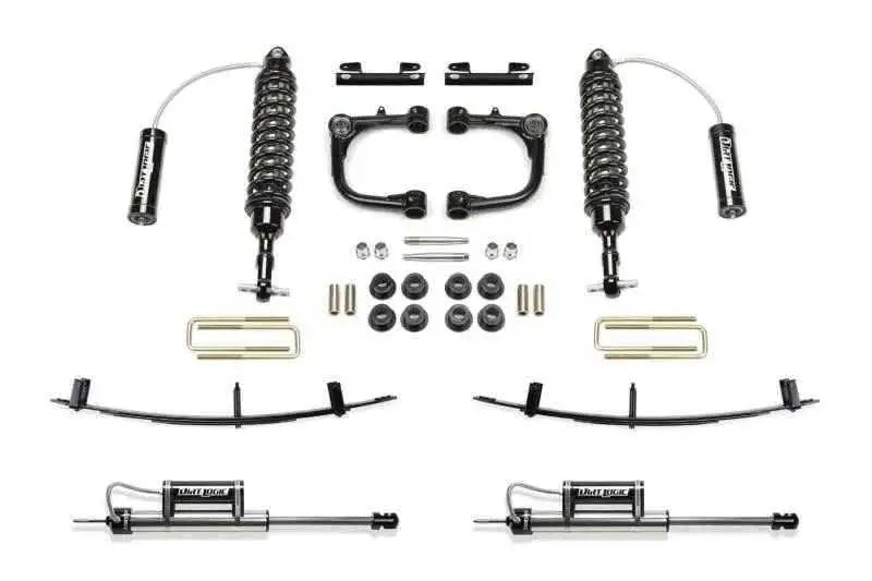Fabtech 15-19 Toyota Tacoma 2WD/4WD 3in UCA System w/DL 2.5 Resi Coilover & Rear DL 2.25 Resi Shocks K7063DL