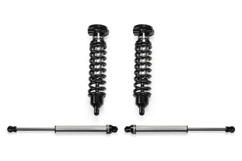 Fabtech 16-18 Nissan Titan XD 4WD 2in System w/DL 2.5 Coilovers & Rear DL Shocks K6007DL