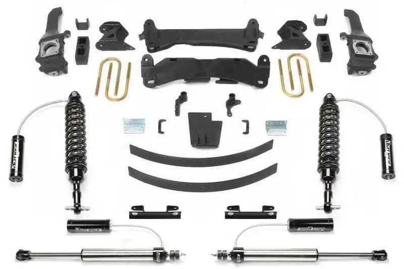 Fabtech 16-19 Toyota Tacoma 4WD/2WD 6 Lug 6in Perf. System w/DL 2.5 Coilovers & Rear DL Resi Shocks K7049DL