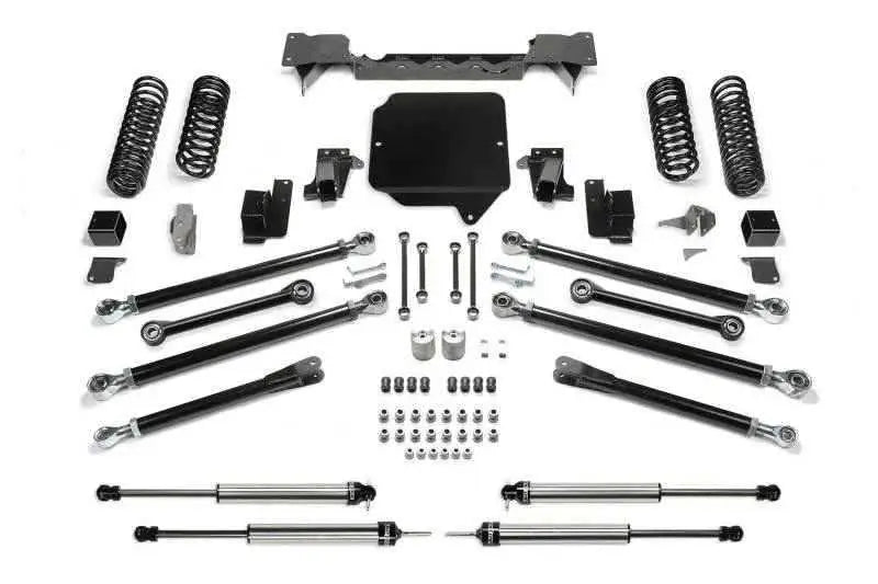 Fabtech 2018 Jeep JL 4WD 4-Door 3in Crawler System w/DL Shocks K4131DL