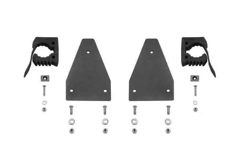 Fabtech 2020 Jeep Gladiator 4WD Cargo Rack Shovel Mount Kit fts24264