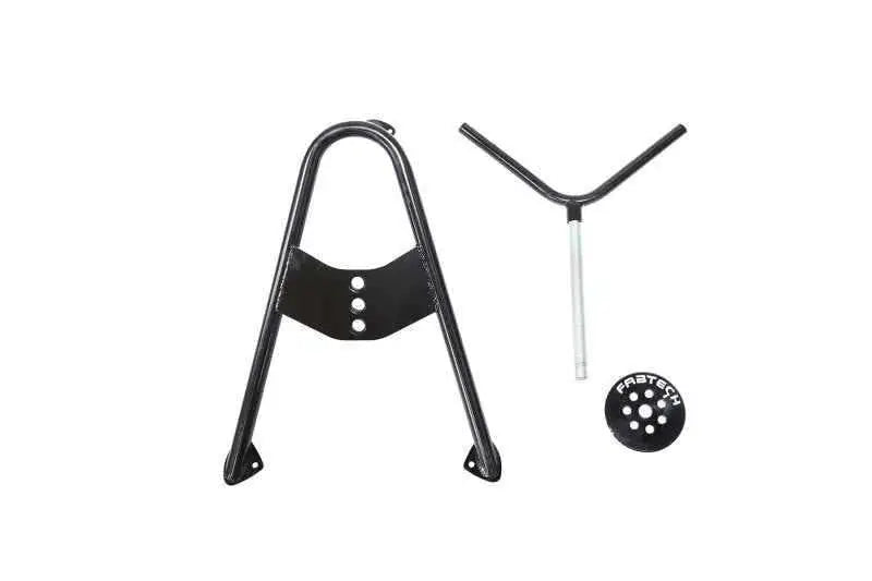 Fabtech Universal Spare Tire Angled Mount - Black ftt10002bk