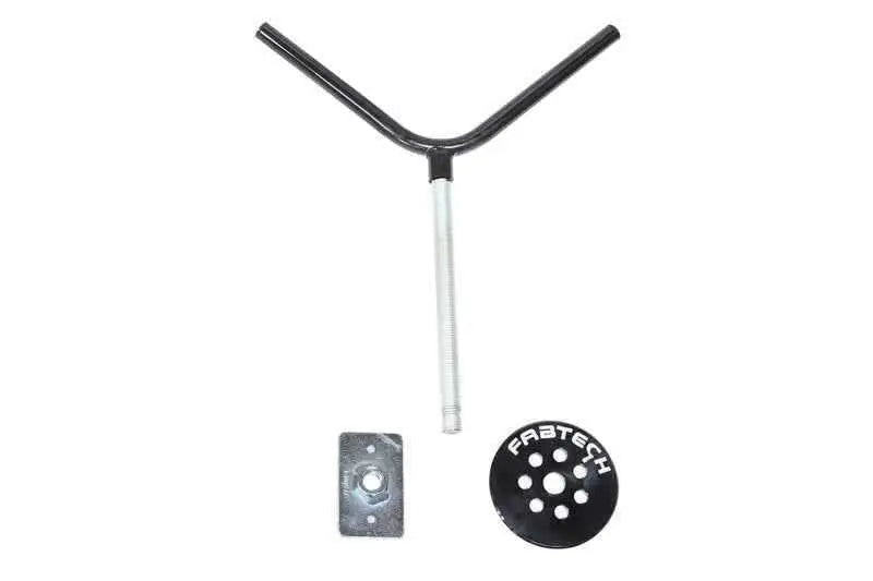 Fabtech Universal Spare Tire Flat Mount - Black ftt10001bk