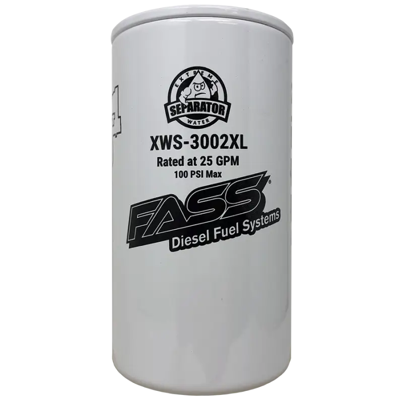FASS Hydroglass Titanium Signature Series Extended Length Extreme Water Separator fassxws3002xl